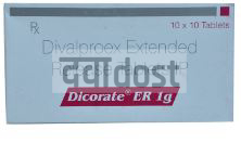 Dicorate ER 1g Tablet 10s