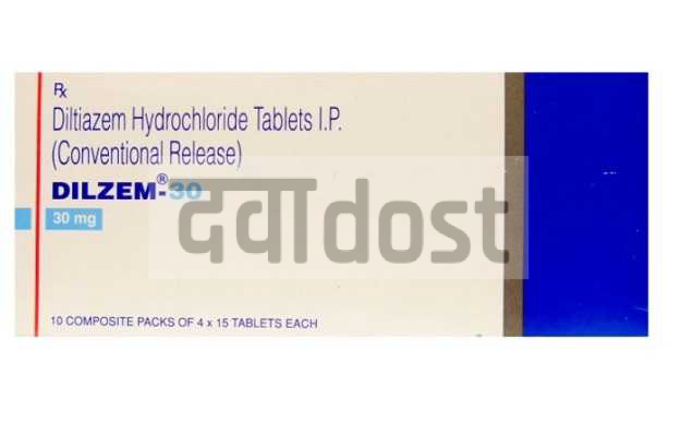 डिलज़ेम 30mg टैबलेट सीआर