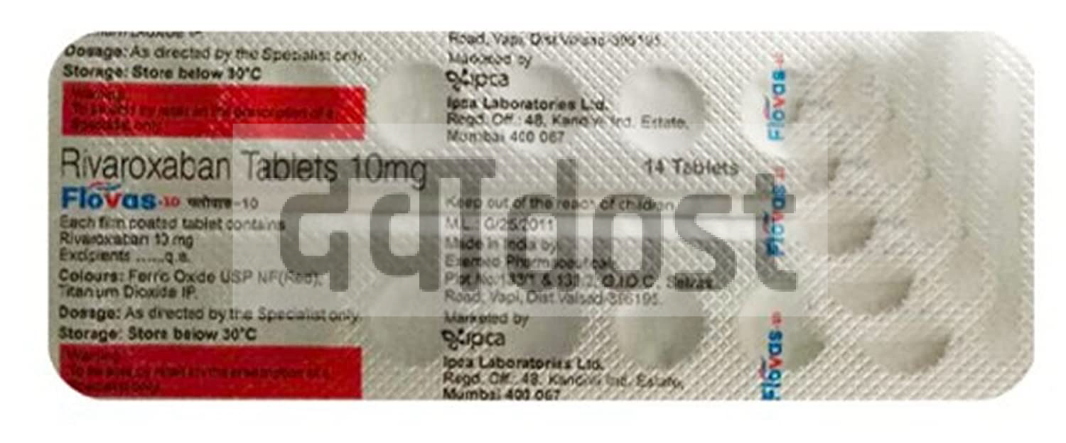 Flovas 10mg Tablet 14s