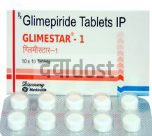 Glimestar 1mg Tablet 10s