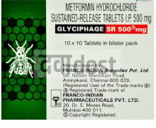 Glyciphage SR 500mg Tablet 10s