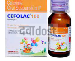 Cefolac 100mg Oral Suspension 30ml