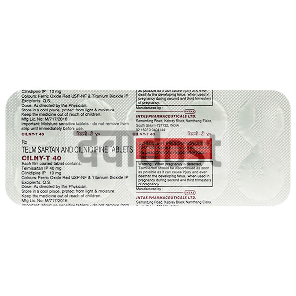 Cilny T 40mg Tablet 10s