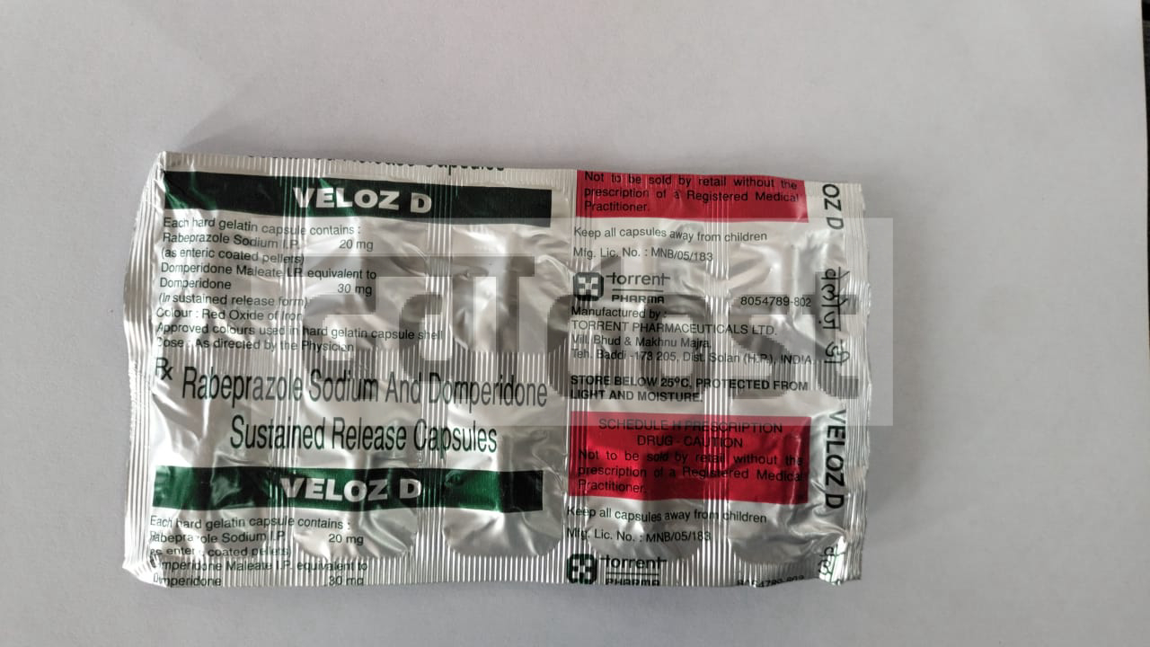 Veloz D Capsule SR 10s