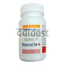 Rosuvas 20mg Tablet 90s