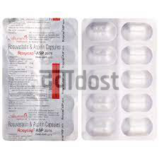 Rosycap ASP 75mg/20mg Capsule 10s