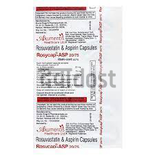 Rosycap ASP 75mg/20mg Capsule  15s