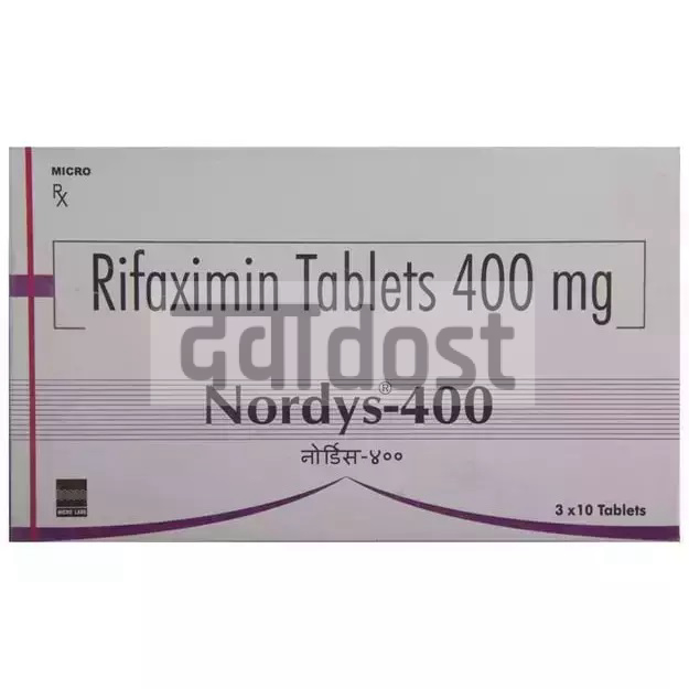 Nordys 400mg Tablet 10s