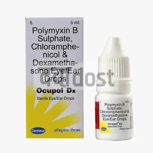 Ocupol DX 5ml Sterile Eye/Ear Drops 1s