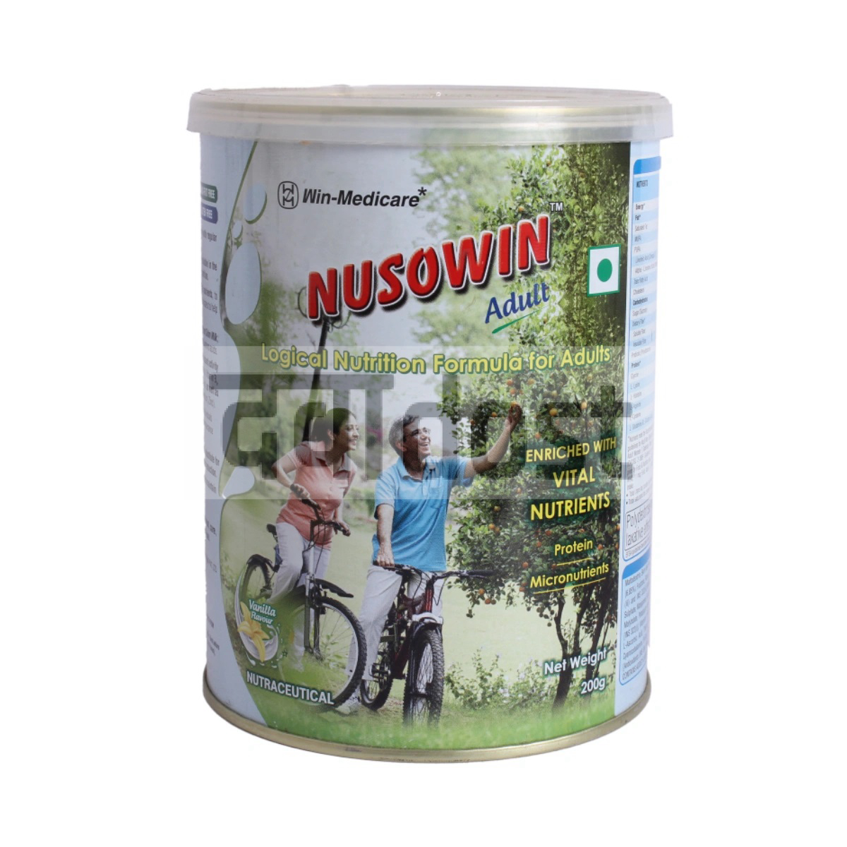 Nusowin Adult Powder Vanilla 200gm