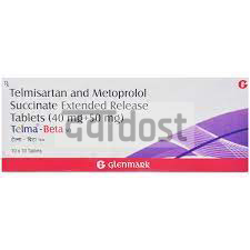 Telma Beta 50mg Tablet ER 10s