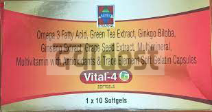 Vital 4G Softgel Capsule 10s