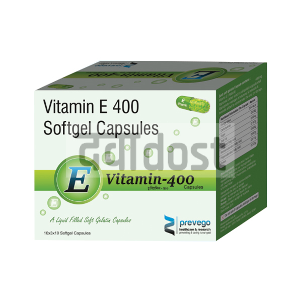E Vitamin 400mg Softgel Capsule 10s