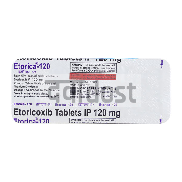 Etorica 120mg Tablet 10s