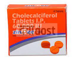 Zindee 60k Chewable Tablet 4s