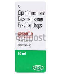 Zoxan D 0.3%/0.1% w/v Eye/Ear Drops 10ml