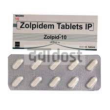 Zolpid 10mg Tablet 10s