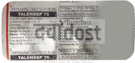 Talendep 25mg Tablet 10s