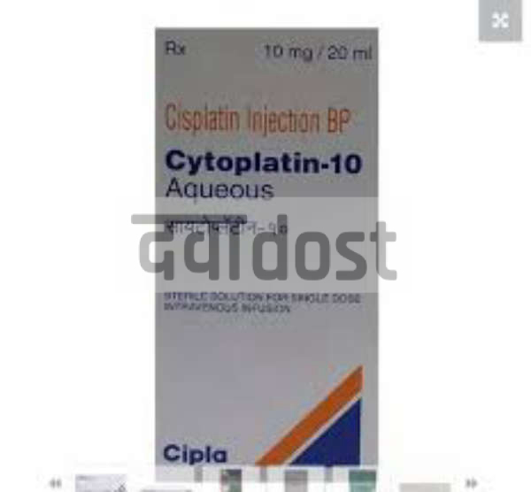 Cytoplatin 10mg Injection