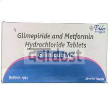 Glimicut M 2mg/500mg Tablet 15s