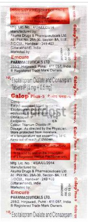 Galop Plus 0.5mg/5mg Tablet
