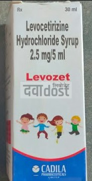 Levozet 2.5mg Syrup 30ml