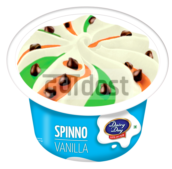 Dairy Day Spinno Vanila Ice Cream Cup 80ml