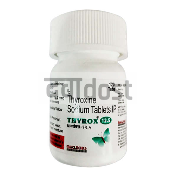 Thyrox 12.5mcg Tablet 120s