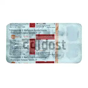 Gladmet G 2mg/500mg Tablet 10s