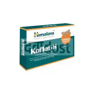 HIMALAYA KOFLET H LOZENGES GINGER FLAVOUR 6s