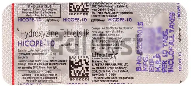 Hicope 10mg Tablet 10s