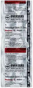 Meditrex 15mg Tablet 10s
