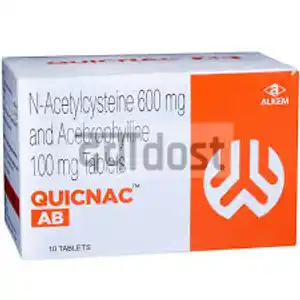 Quicnac AB 100mg/600mg Tablet 10s