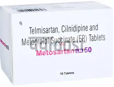 Metosartan LN 50 Tablet ER 10s