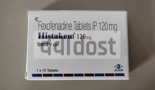 Histakem 120mg Tablet 10s