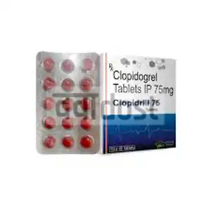 Clopidogrel 75mg Tablet 15s