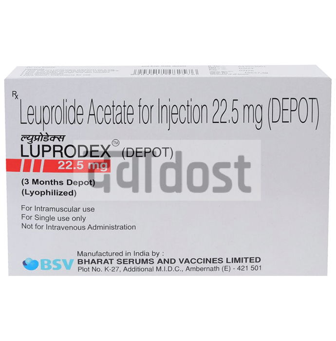 लप्रोडेक्स 22.5mg इन्जेक्शन