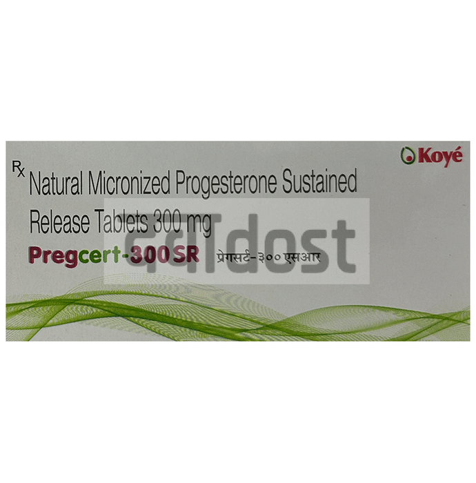 Pregcert 300 SR Tablet