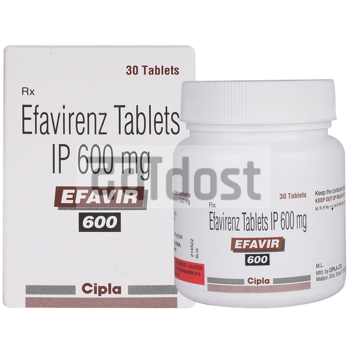 Efavir 600mg Tablet 30s