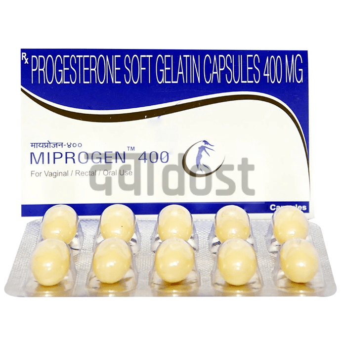 Miprogen 400 Soft Gelatin Capsule