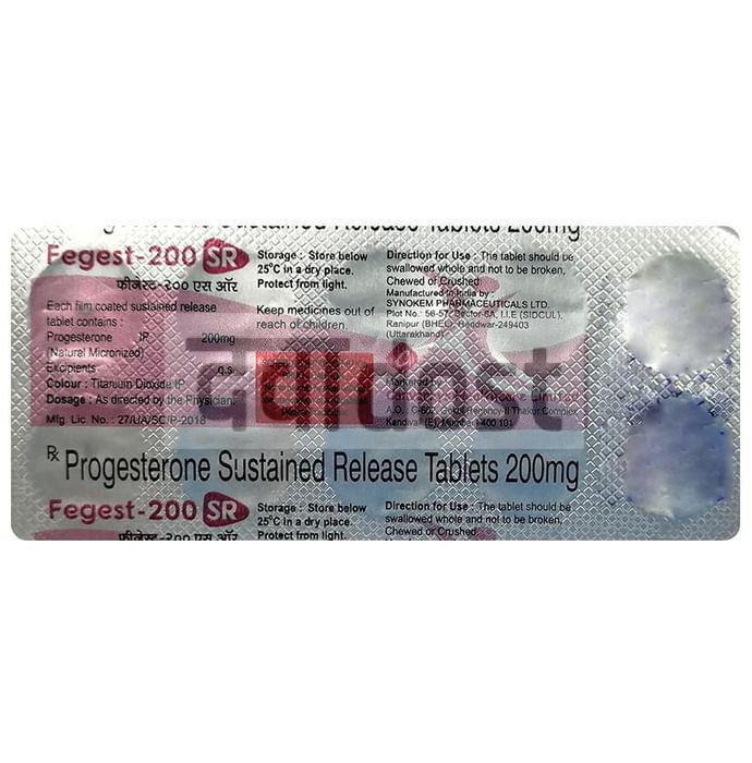 फेजेस्ट 200 एसआर टैबलेट