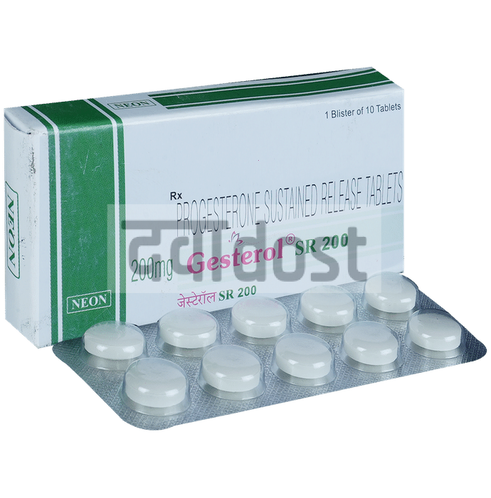 Gesterol 200mg Tablet SR 10s