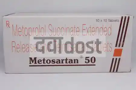 Metosartan 50 Tablet ER 10s