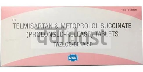 Tazloc Beta 50mg/40mg Tablet PR 10s