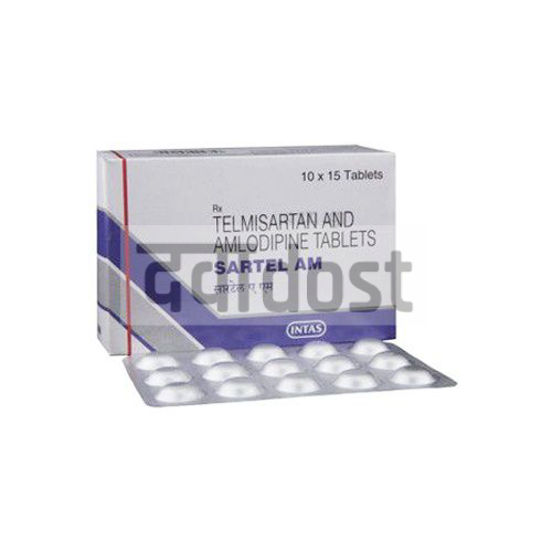 Sartel AM 40mg/5mg Tablet 15s