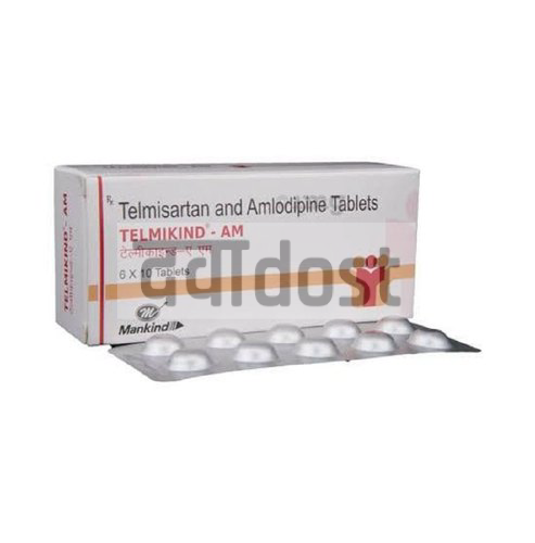 Telmikind-AM 80mg/5mg Tablet