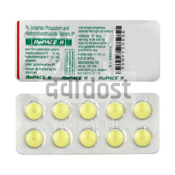 Repace H 50mg Tablet 10s