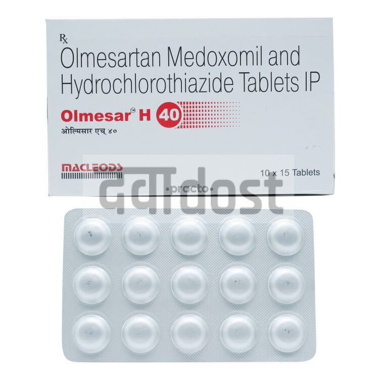 Olmesar H 40 Tablet