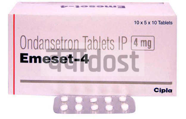 Emeset 4mg Tablet 10s