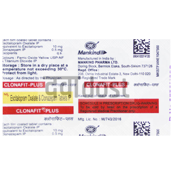 Clonafit Plus  Tablet